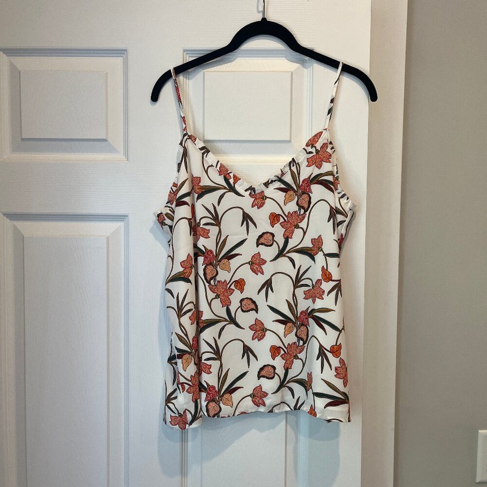 LOFT Floral Tank Top